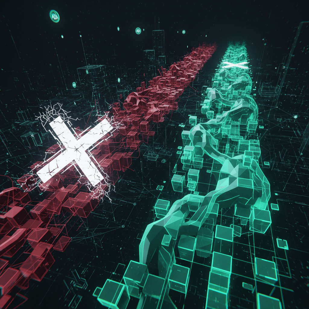 Cardano chain split - kripto vesti o AI-generisanoj transakciji koja je izazvala haos na blokčejnu