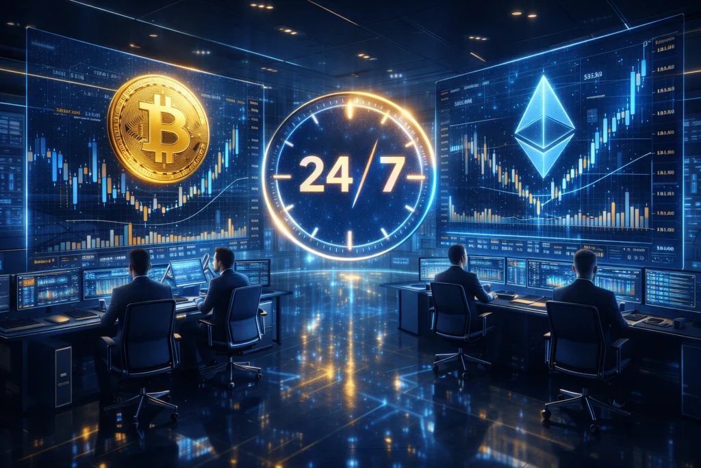 CME kripto trgovanje 24/7 - Bitcoin i Ethereum fjučersi na berzi derivata